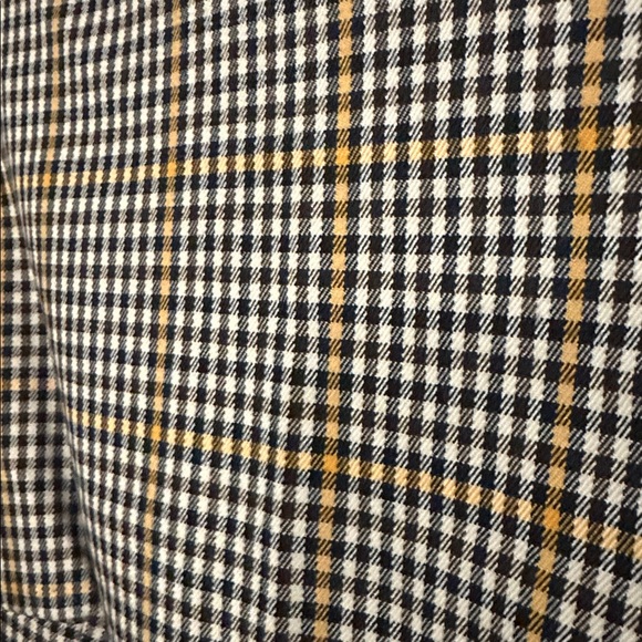 NEW Amanda Uprichard Westwick Checkered Puff Sleeve Plaid Mini Dress Large - Picture 12 of 17